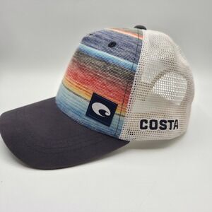 NWT Costa Baja Trucker Style Snapback Hat Womens Snapback Beachy Gorpcore